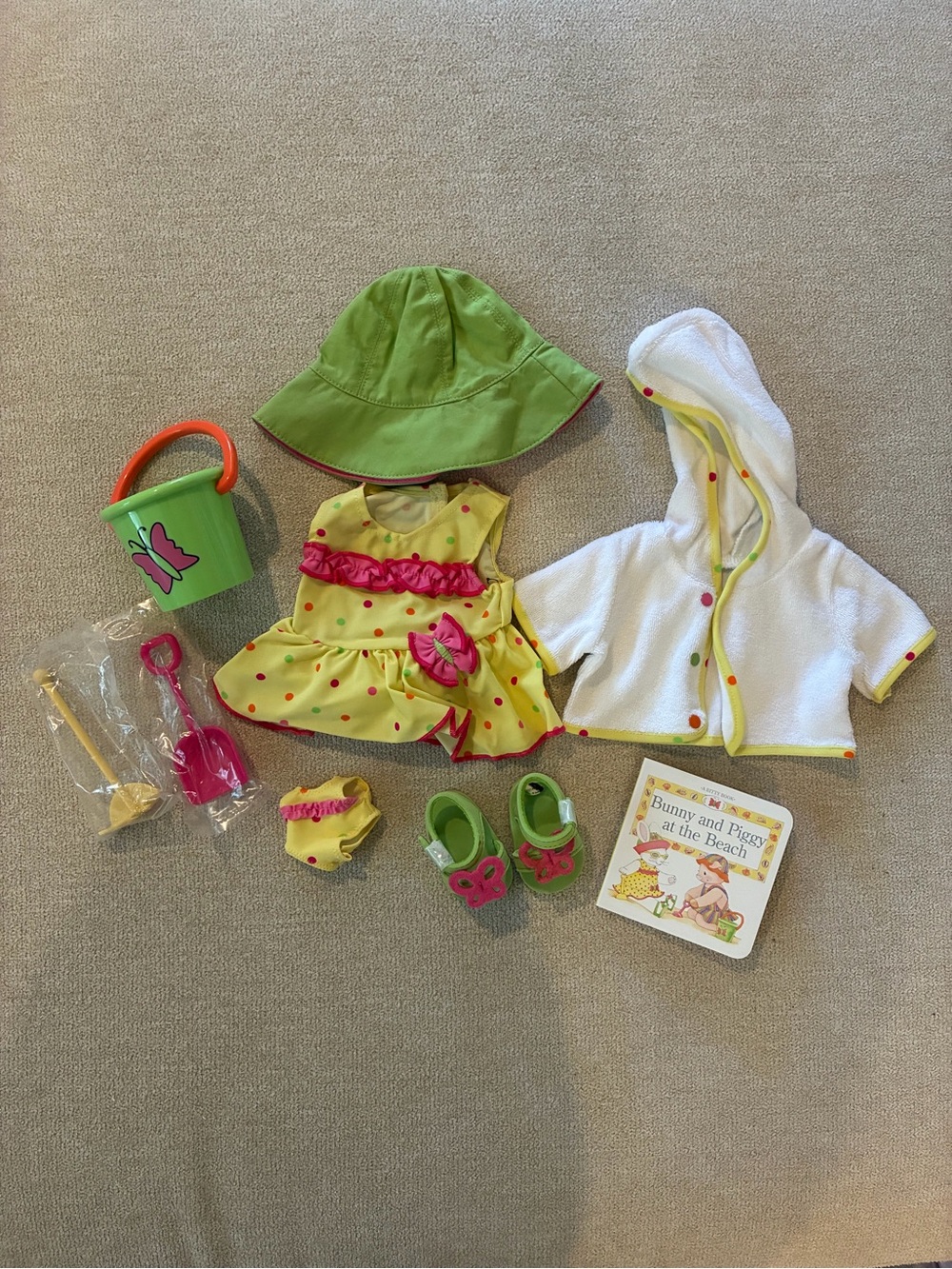 Bitty Baby Swimsuit Beach Set